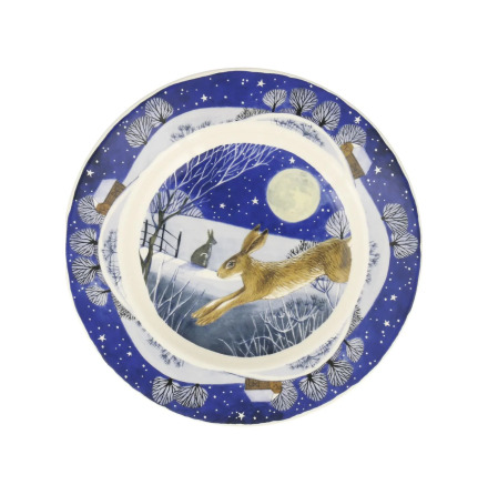 Emma Bridgewater tallrik - Midnight Hare 22 cm Emma Bridgewater tallrik - Midnight Hare 22 cm