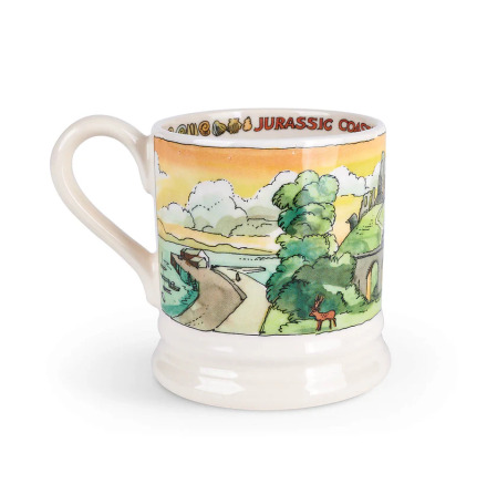 Emma Bridgewater mugg - Landscapes of Dreams, Jurassic Coastline