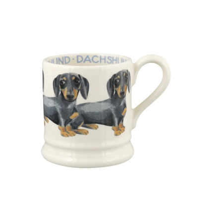 Emma Bridgewater mugg - Dogs Black &amp; Tan Dachshund