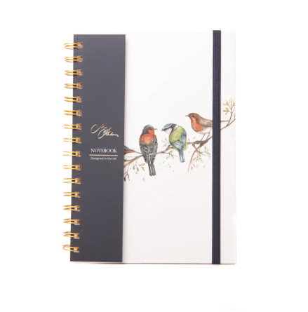 Meg Hawkins A5 Notebook - British Birds