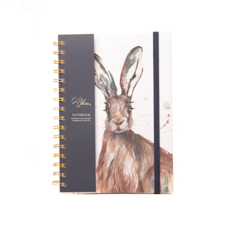 Meg Hawkins A5 Notebook - Hare