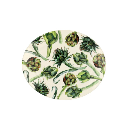 Emma Bridgewater Ovalt fat - Vegetable Garden Artichoke
