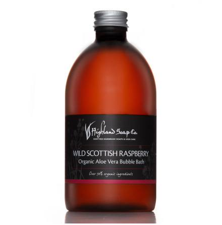 Wild Scottish Raspberry - Ekologiskt Badskum 500ml