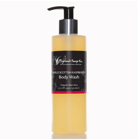 Wild Scottish Raspberry - Ekologisk Kroppstvl 250ml
