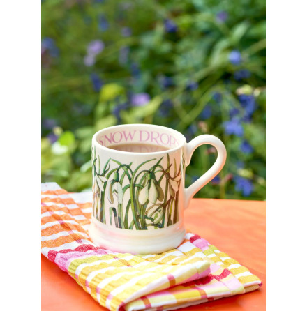 Emma Bridgewater mugg - Flowers Snowdrop