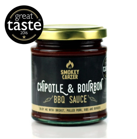 Chipotle &amp; Bourbon BBQ Sauce - 200g Jar