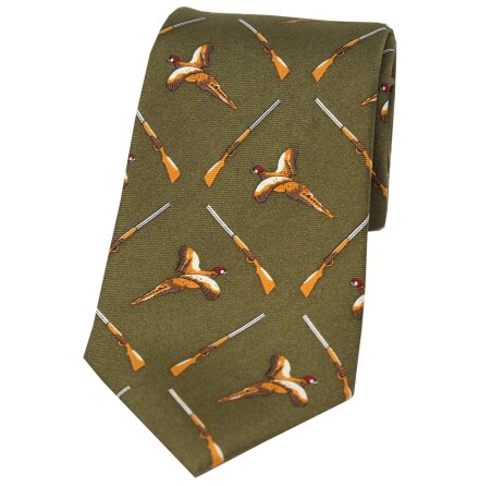 Flying Pheasants & Shotgun - Slips, Silke Flying Pheasants & Shotgun - Slips, Silke