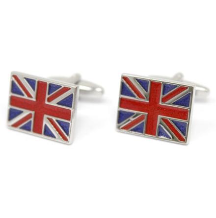 Union Jack - Emaljerade Manschettknappar Union Jack - Emaljerade Manschettknappar