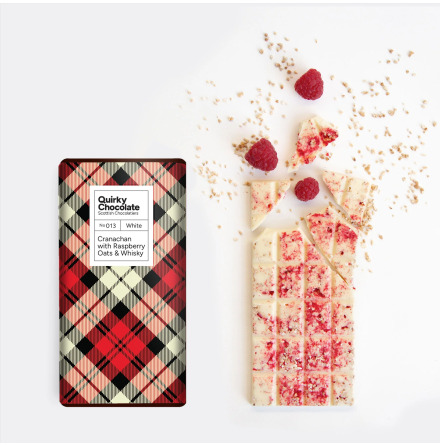 Cranachan Chocolate - Tartan Cranachan Chocolate - Tartan