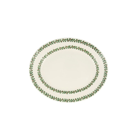 Emma Bridgewater Ovalt fat - Tiny Holly Emma Bridgewater Ovalt fat - Tiny Holly