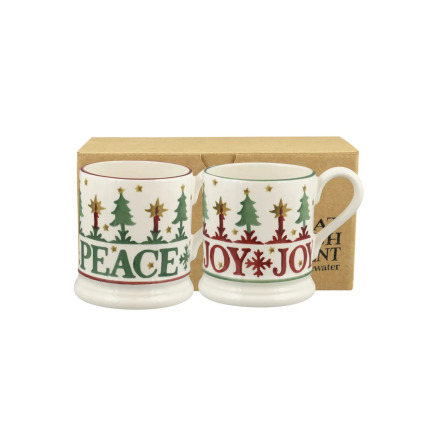 Emma Bridgewater muggar (set om 2)  - Christmas Joy Emma Bridgewater muggar (set om 2)  - Christmas Joy