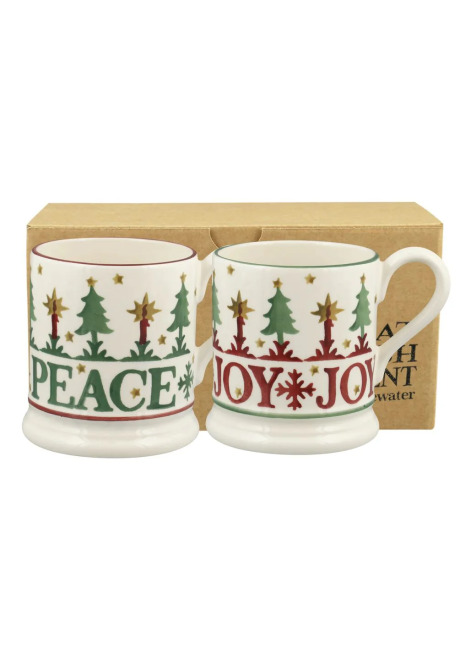 Emma Bridgewater muggar (set om 2)  - Christmas Joy