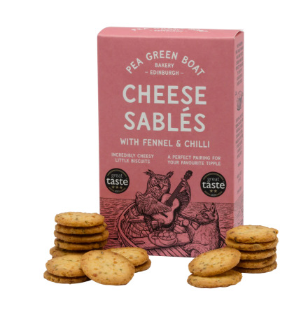 Cheese Sabls Fennel &amp; Chilli - 80g