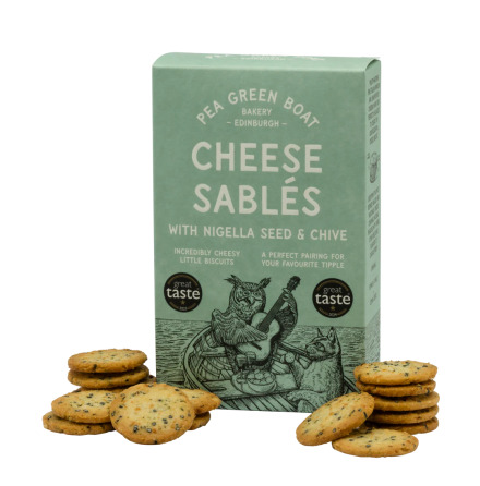 Cheese Sabls Nigella Seed &amp; Chive- 80g