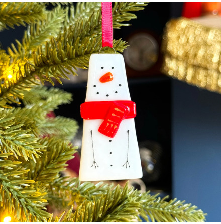 Snowman - Julgransdekoration