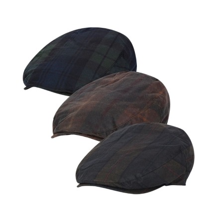 Tartan Wax Flatcap - Blackmere Iona Tartan