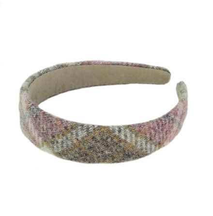 Harris Tweed Diadem - Soft Pink Buchanan