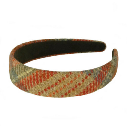 Harris Tweed Diadem - Pale Orange Stewart Tartan
