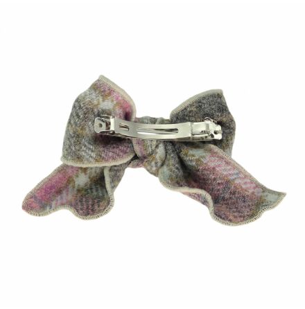 Harris Tweed Rosettkl�mma - Soft Pink Buchanan