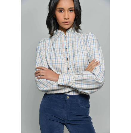 SERAFINE Pink Check 