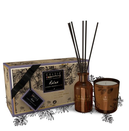 Celtic Candles Mini Gift Box - RELAX