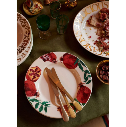 Emma Bridgewater tallrik - Festive Pomegranate Large 27 cm