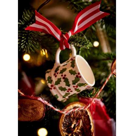 Emma Bridgewater julgransdekoration - Tiny Scattered Holly