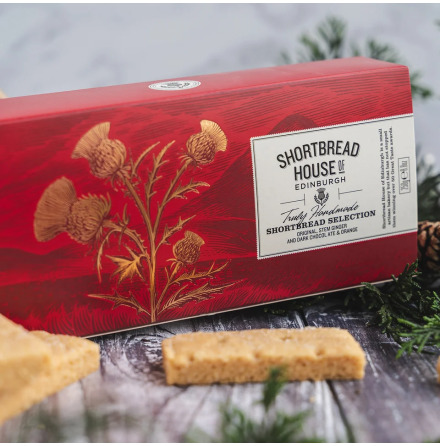 Shortbread - Selectionbox med handgjorda Fingers 250g